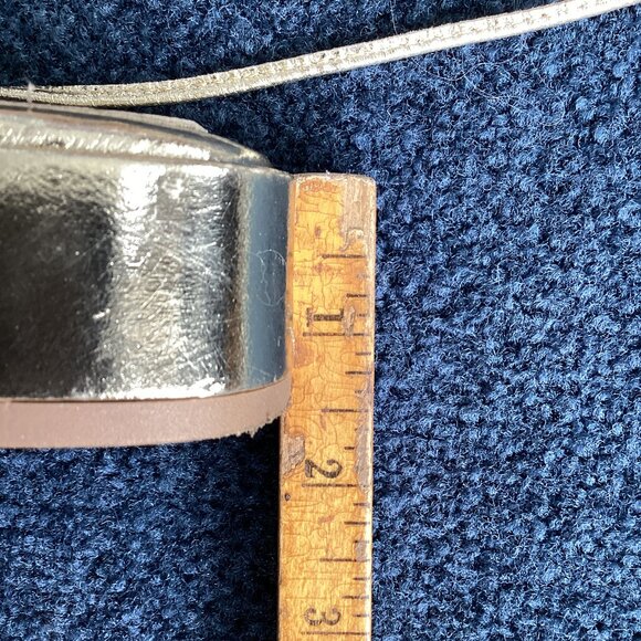 Gold Jeffrey Campbell Strappy Sandals with 1.5" Heel - sz 9 - Picture 4 of 7